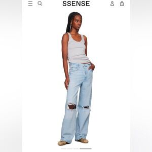 Citizen of humanity NWT Ayla size 23